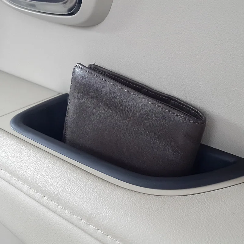 Beige Black Car Front Door Storage Box Glove Armrest Container Holder Tray For VOLVO S80 XC70 V70 Accessory with Mat Styling | Автомобили