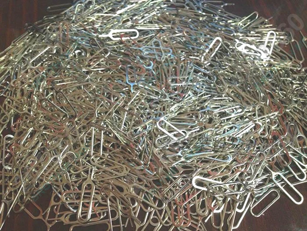 Металлический разъем для SIM карты лоток инструмент открытия ключа iPhone 5/5S 4/4S/4GS 3/3GS