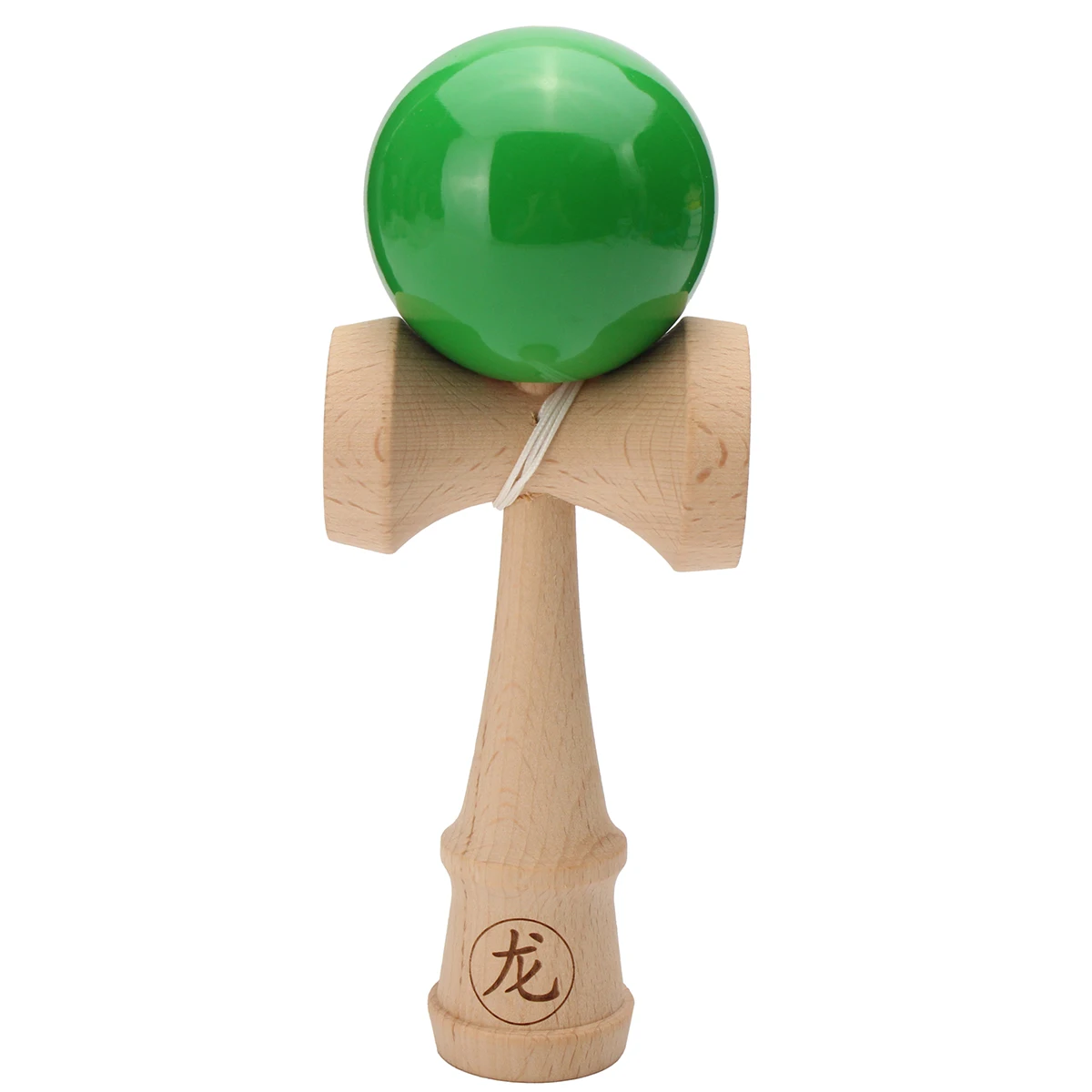 Green Древесина бука Дракон шар Kendama игрушки Умелые жонглирование игры для детей и взрослых меч мяч снятие стресса игрушки подарки на день рождения - Цвет: Green