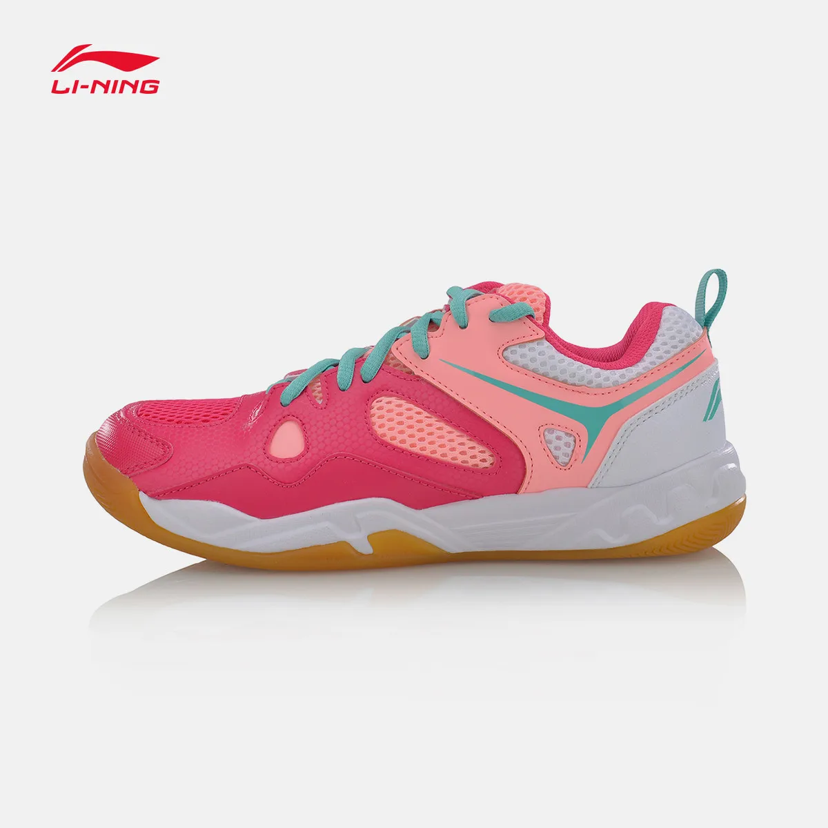 Li-Ning/Женская обувь для бадминтона; Новинка года; дышащая нескользящая подкладка; женская спортивная обувь; профессиональные кроссовки; AYTM038 L715OLC