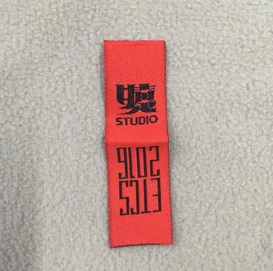 Этикетка на одежде/предложения по одежде/тканая Этикетка/стандартный воротник