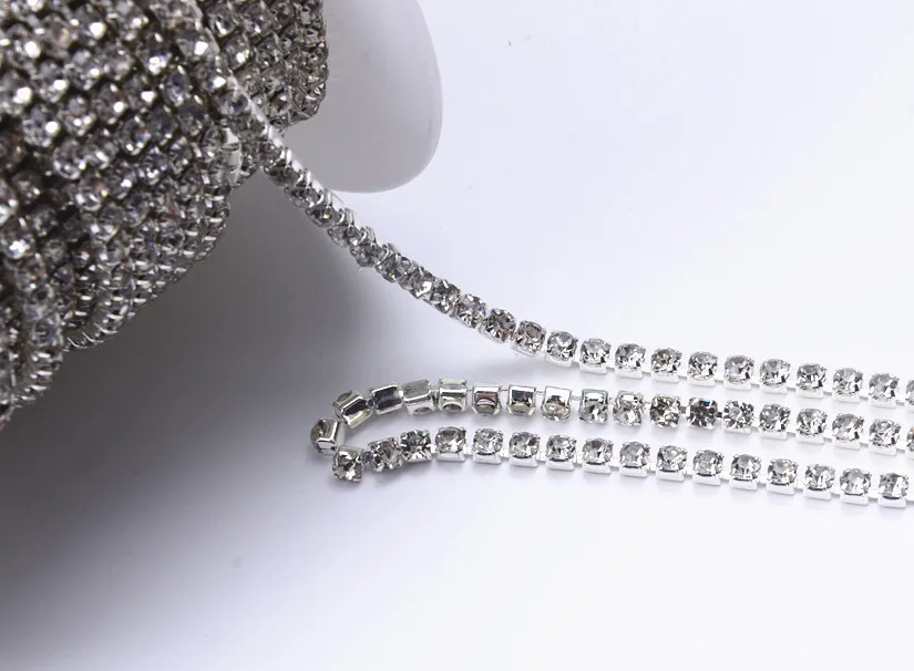 Бесплатная доставка ss18 цепочка для украшения свадебного платья 10 ярдов/партия |