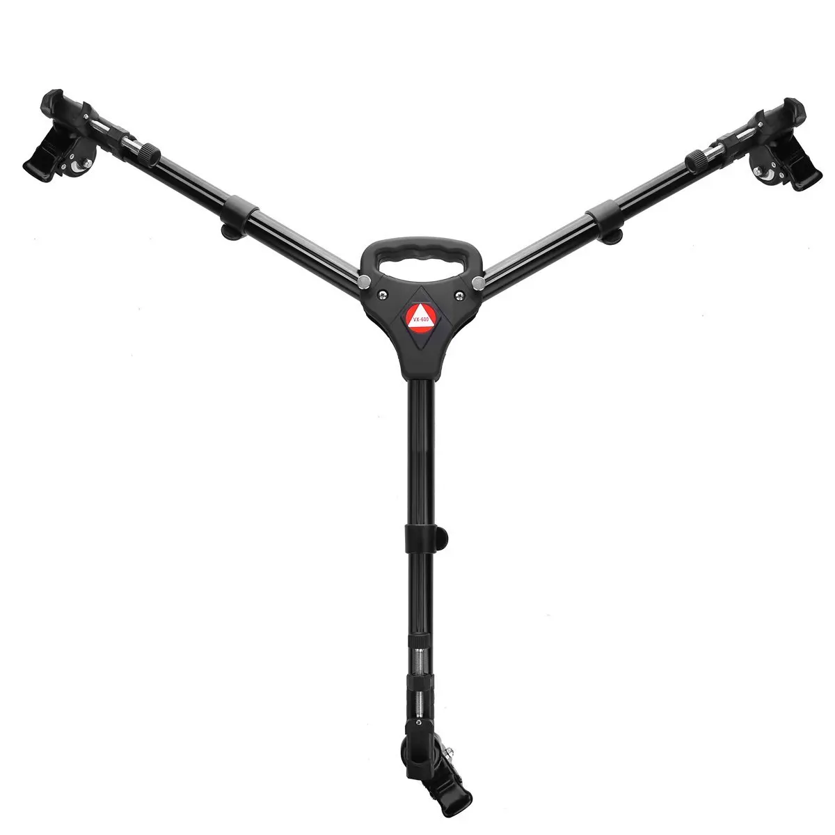 Топ KINGJOY VX 600 фотография сверхмощный штатив Долли с колесами и регулируемыми