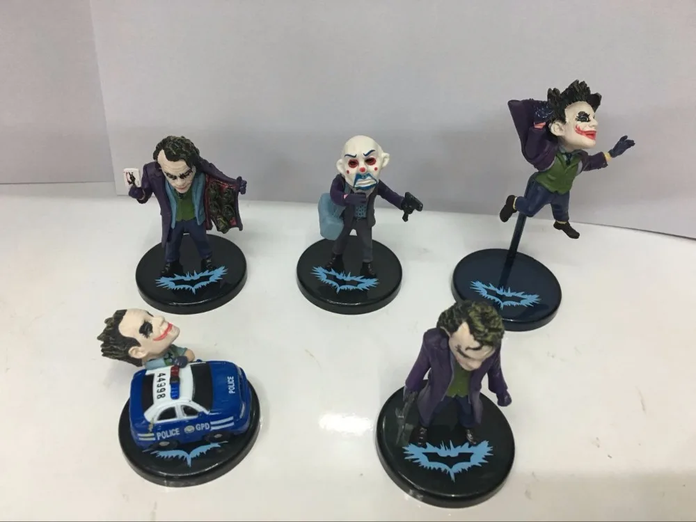 Джокер фигурку cashapon Бэтмен 80 мм аниме Коллекционная модель Игрушечные лошадки