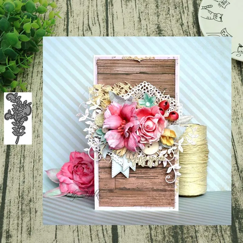 AddyCraft Новинка года металлические Вырубные штампы вырезанные травы для