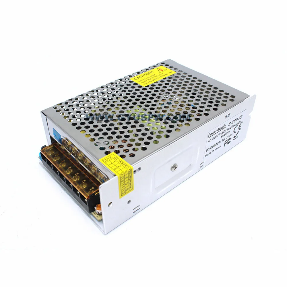 Одиночный выходной источник питания 32V 5.6A 180W импульсный Трансформатор 110V 220V AC DC32V