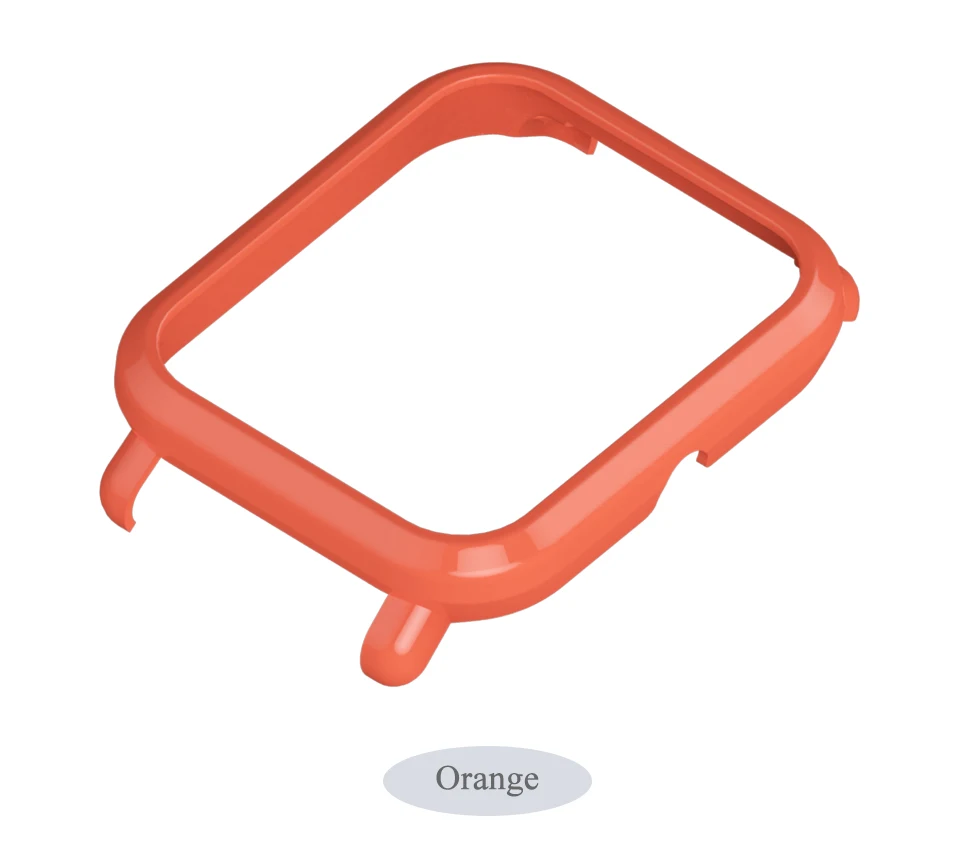 Orange case Спортивный силиконовый ремешок Mijobs 20 мм для Xiaomi Huami Amazfit Bip BIT Lite, Молодежные Смарт-часы, браслет, браслет - Цвет: Orange case