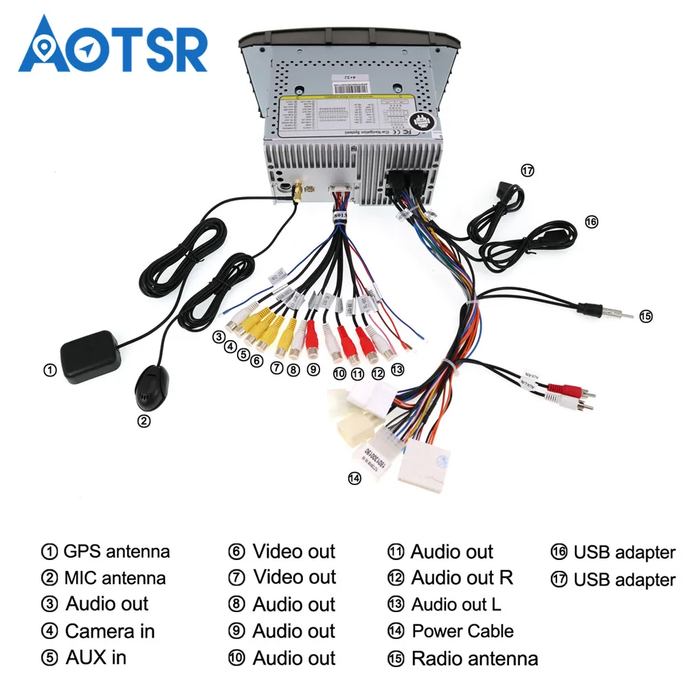 64G ram Android 9,1 автомобильный Радио gps Мультимедиа Стерео dvd-плеер для Toyota Avensis T25 2003-2008 Авто Аудио wifi видео навигация