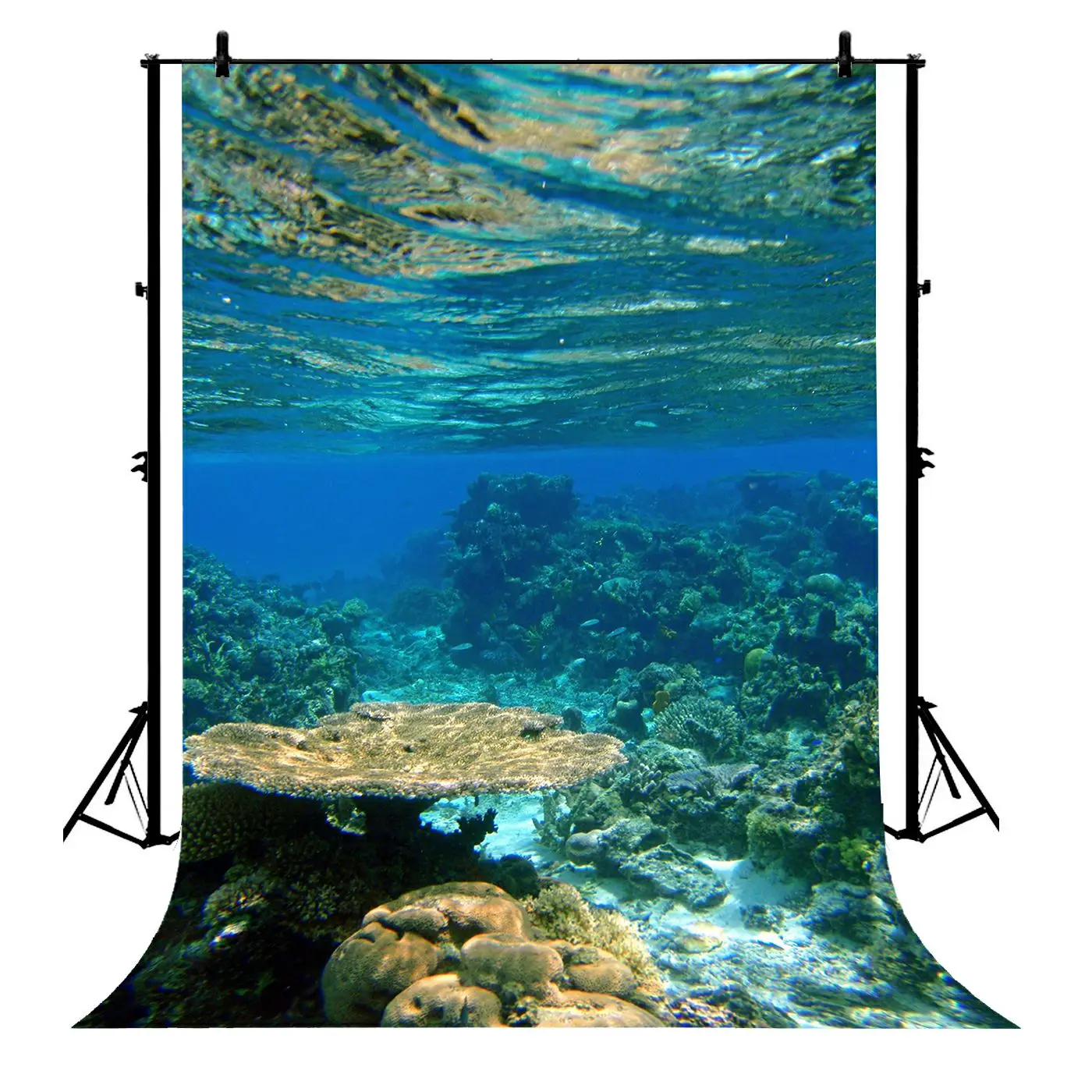 5x7ft Underwater Polyester Photo Background Portrait Backdrop | Электроника
