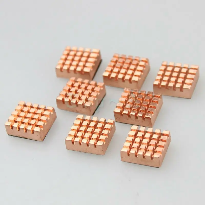 40 шт. теплоотвод из чистой меди 13x12x5 4 мм|heat sink radiator|copper heatsinkpure copper heatsink |