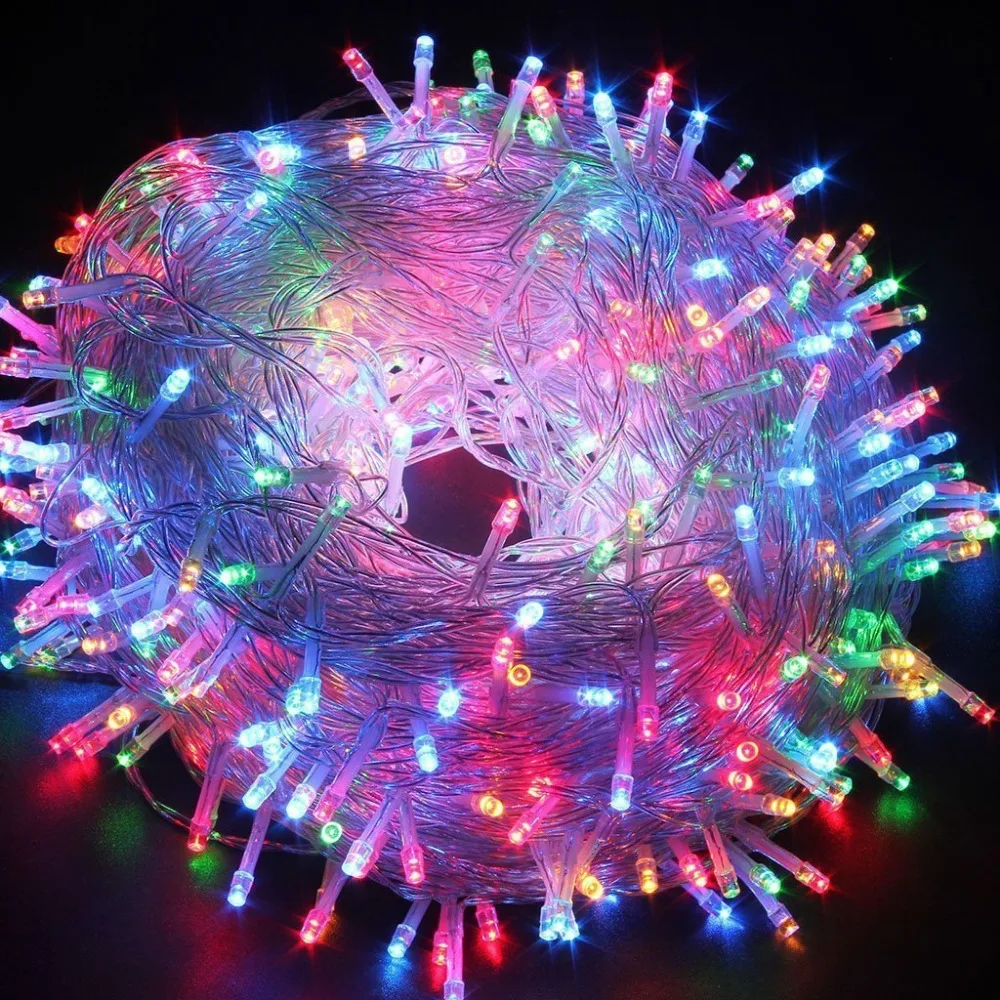Уличная Водонепроницаемая светодиодная лампа 100 м 1000 светодиодов|light copper wire|copper