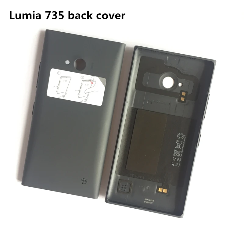 Yamerepair оригинальная новая задняя крышка для Nokia lumia 735 батареи корпус дверной чехол