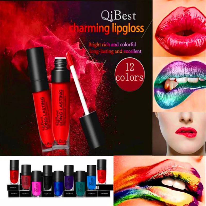 Модная женская Повседневная Высококачественная водостойкая Матовая жидкая