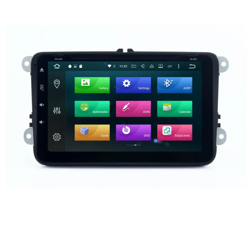 Aoluoya IPS 4 Гб ОЗУ 32 ПЗУ Восьмиядерный Android 8 0 автомобильный DVD GPS для VW Volkswagen Universal golf