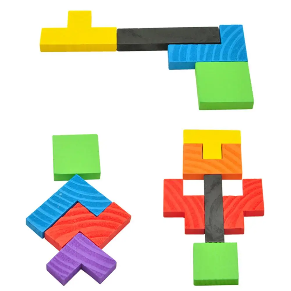 Красочная искусственная игра развивающая головоломка игрушки детская