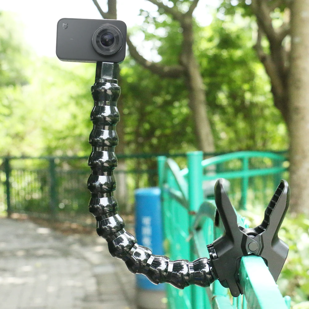 New Arrival Flexible Octopus Monopod with 1/4inch Screw Adaptor for Gopro Hero SJcam Cameras Selfie Stick with Holder for Phones