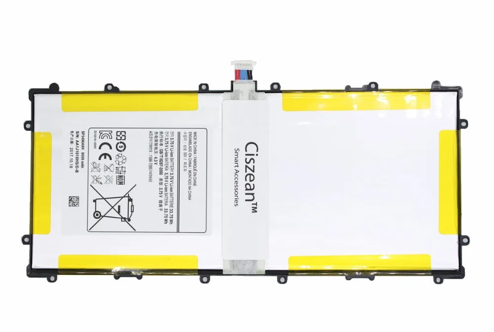 Аккумулятор Ciszean P8110 SP3496A8H 1x3 75 в 9000 мАч для Samsung Google Nexus 10 HA32ARB|Аккумуляторы