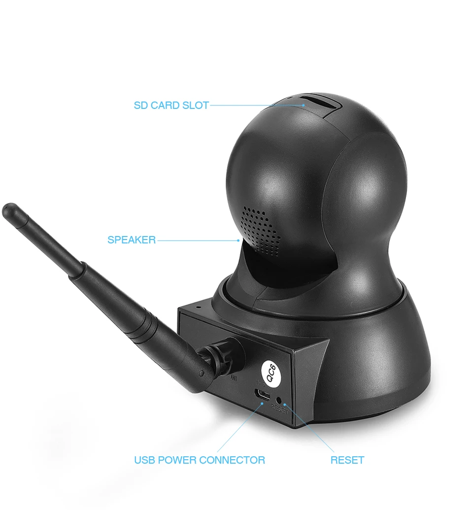 Besder ONVF IP камера 720P беспроводная камера видеонаблюдения Pan Tilt двухсторонняя аудио внутренняя камера безопасности IP Wi-Fi радионяня P2P