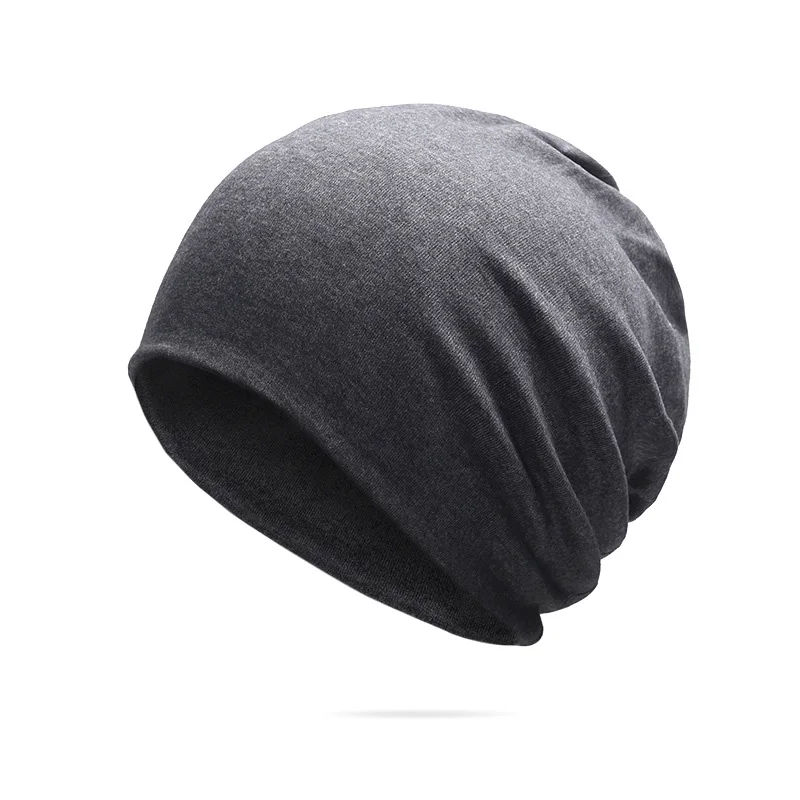 Сплошной цвет унисекс Мужчины Женщины Skullies шапочки Хеджирование шапка вязанный
