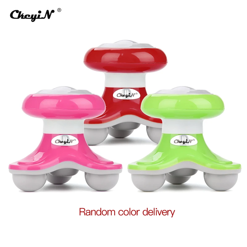 Портативный Электрический полностью массажный валик для тела милый