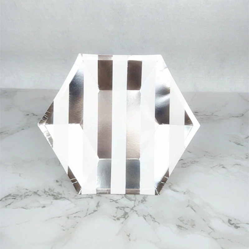 Бесплатная доставка 64 шт. металлические современные тарелки чайные вечерние для