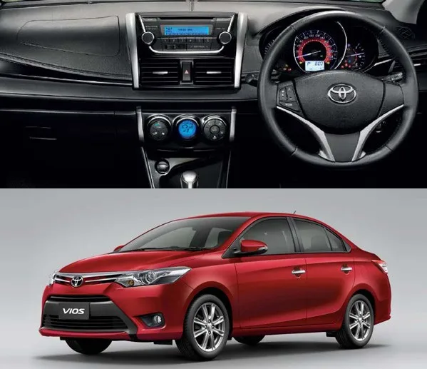 AHHDMCL автомобильный Fascias стерео радио аудио панель навигационная рамка для Toyota Vios