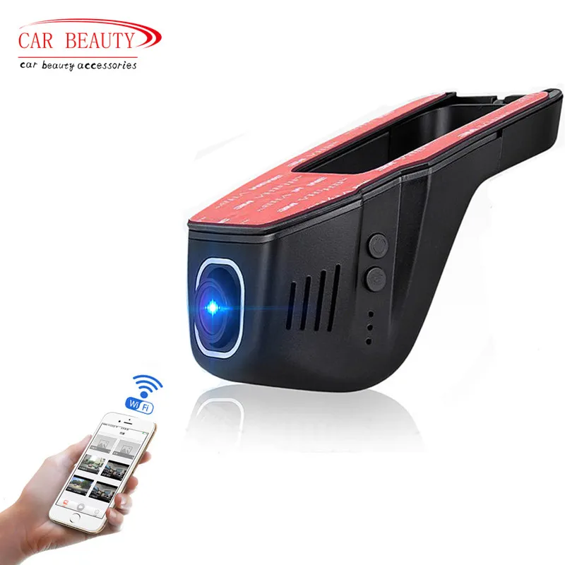 Скрытая супер FHD 1080P wifi Автомобильный видеорегистратор ночного видения Автомобильная камера черный ящик с чипом Novatek 96658 и сенсором sony IMX322
