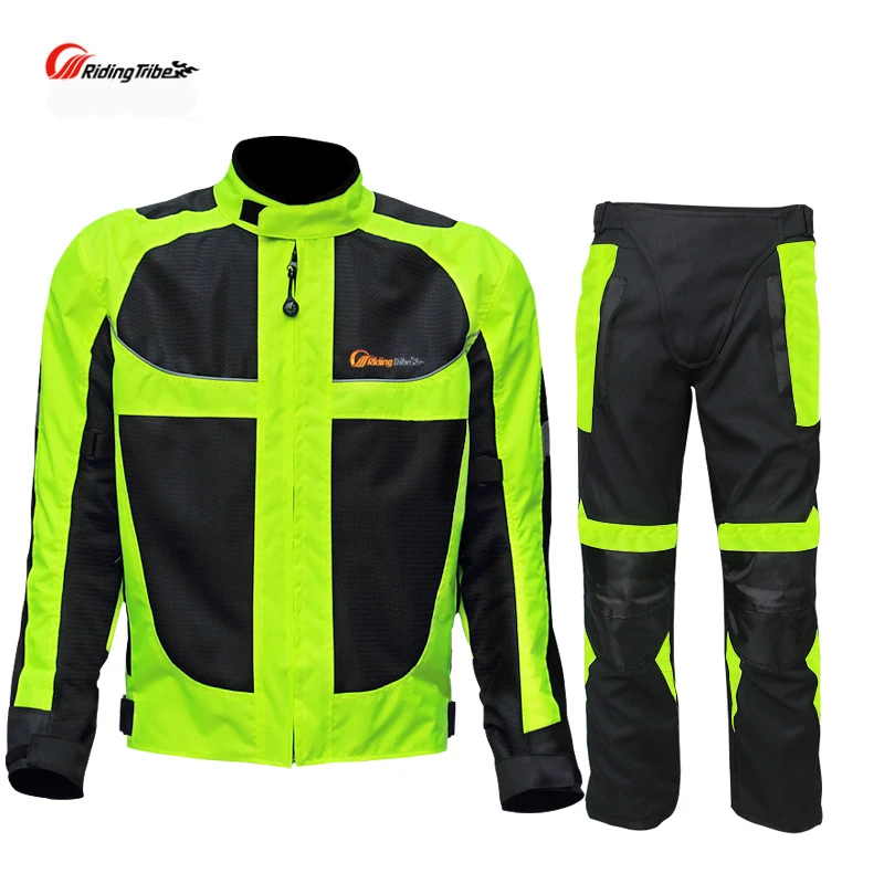 2017 Riding Tribe летние дышащие защитные сетчатые мотоциклетные куртки Мужская