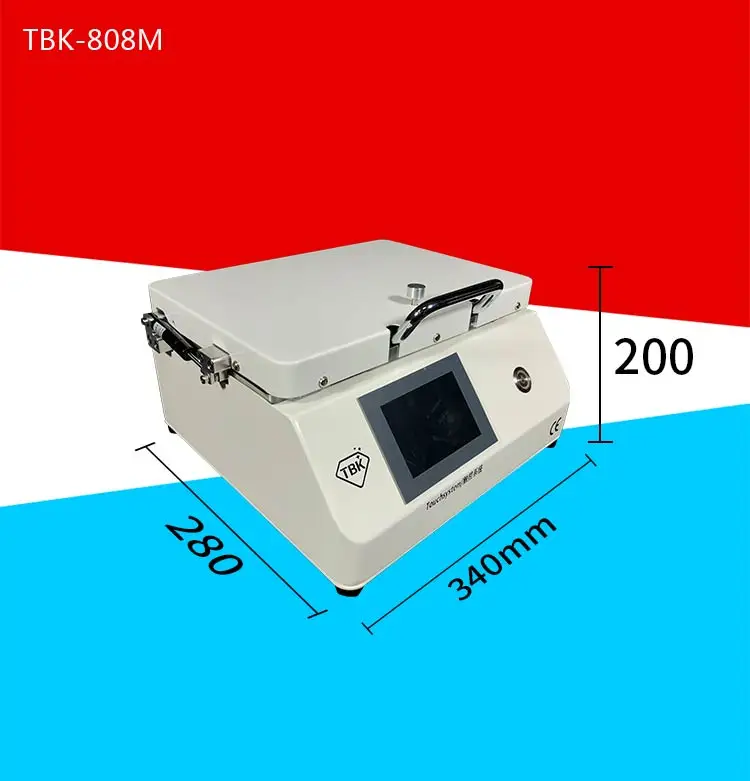TBK Новая версия-200C ЖК-морозильная камера для модернизации с TBK-808M ЖК-сенсорным экраном OCA ламинатор пузырьковый удаление для ремонта телефона