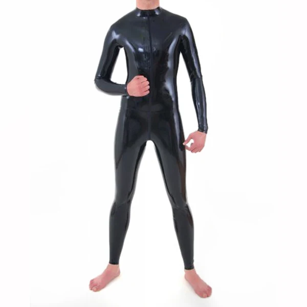 0 8 мм толщины резиновый латексный мужской комбинезон для измерения|male catsuit|latex male