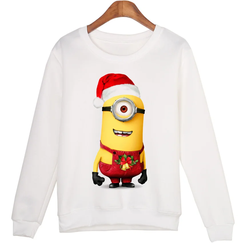 LJ Новинка 2018 Рождественские толстовки с милыми большими глазами Harajuku 3D капюшоном