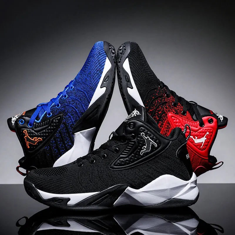 Баскетбольные кроссовки Jordan мужские высокие Нескользящие дышащие