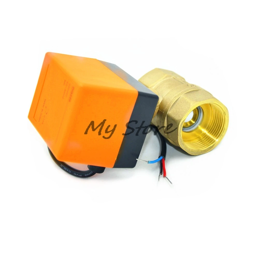 DN25 (G 1 &quot) Электрический привод клапан AC220V шаровой кран латунный моторизованный