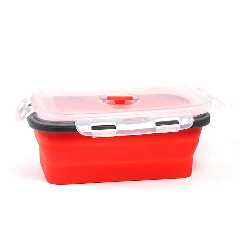 Прогрессивный разборный Prep/Storage силиконовые чаши с крышками, кухонные контейнеры для хранения-набор из 4, для микроволновки для мытья в посудомоечной машине