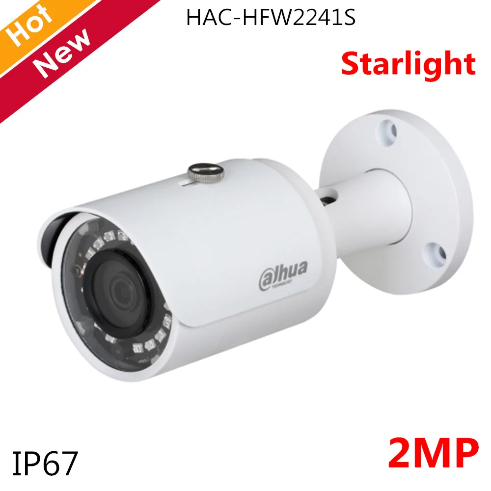 Оригинальная камера Dahua 2MP Starlight HDCVI 1/2. 8 CMOS Водонепроницаемая для наружного