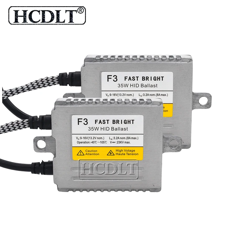 HCDLT оригинальный DLT F3 35 Вт HID балласт для автомобильных фар Yeaky Cnlight HeartRay Xenon набор