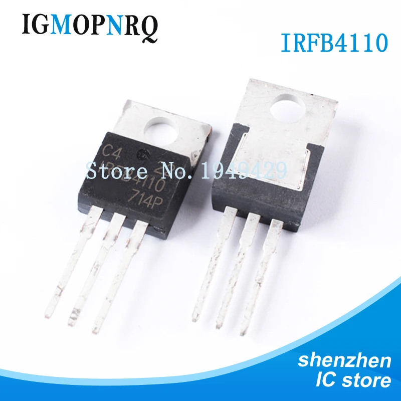 Оригинальный МОП-транзистор IRFB4110PBF TO220 IRFB4110 B4110 TO-220 10 шт. | Электронные компоненты