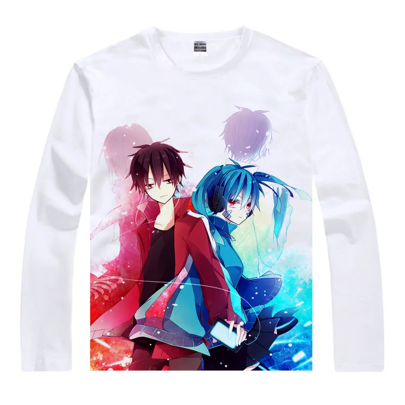 Kagerou Project футболки многостильные рубашки с длинным рукавом Kagero Purojekuto Heat Haze Mekakucity