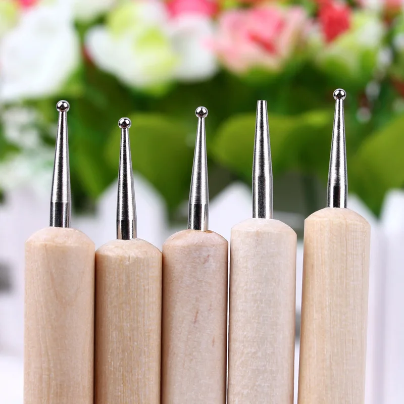 5 шариковых стилей искусственный инструмент для тиснения инструменты дизайна