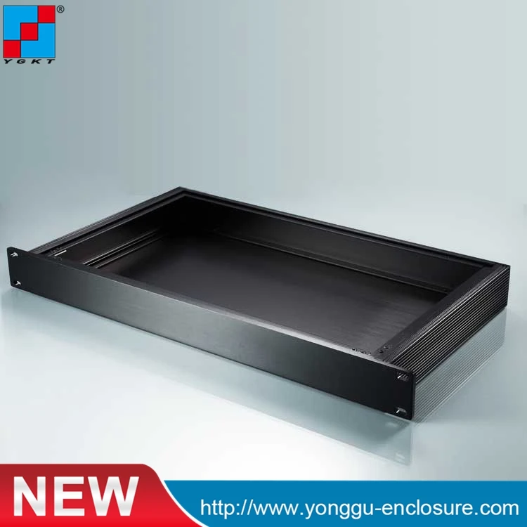 19 дюймовый монтажный стеллаж шасси 1U анодированный пользовательский