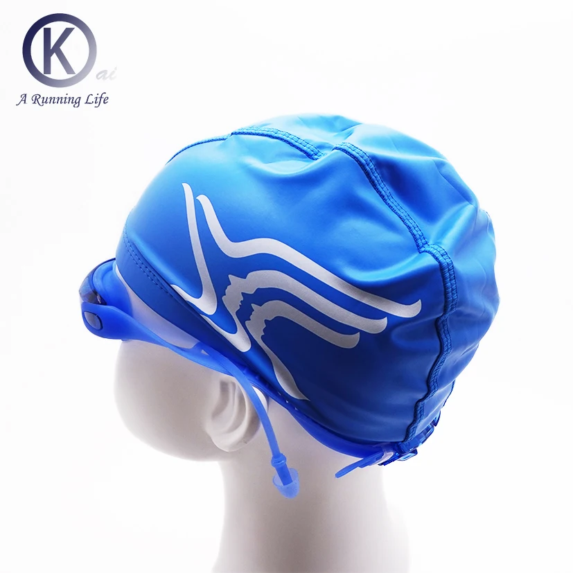 Качественная Водонепроницаемая Кепка для плавания из искусственной кожи