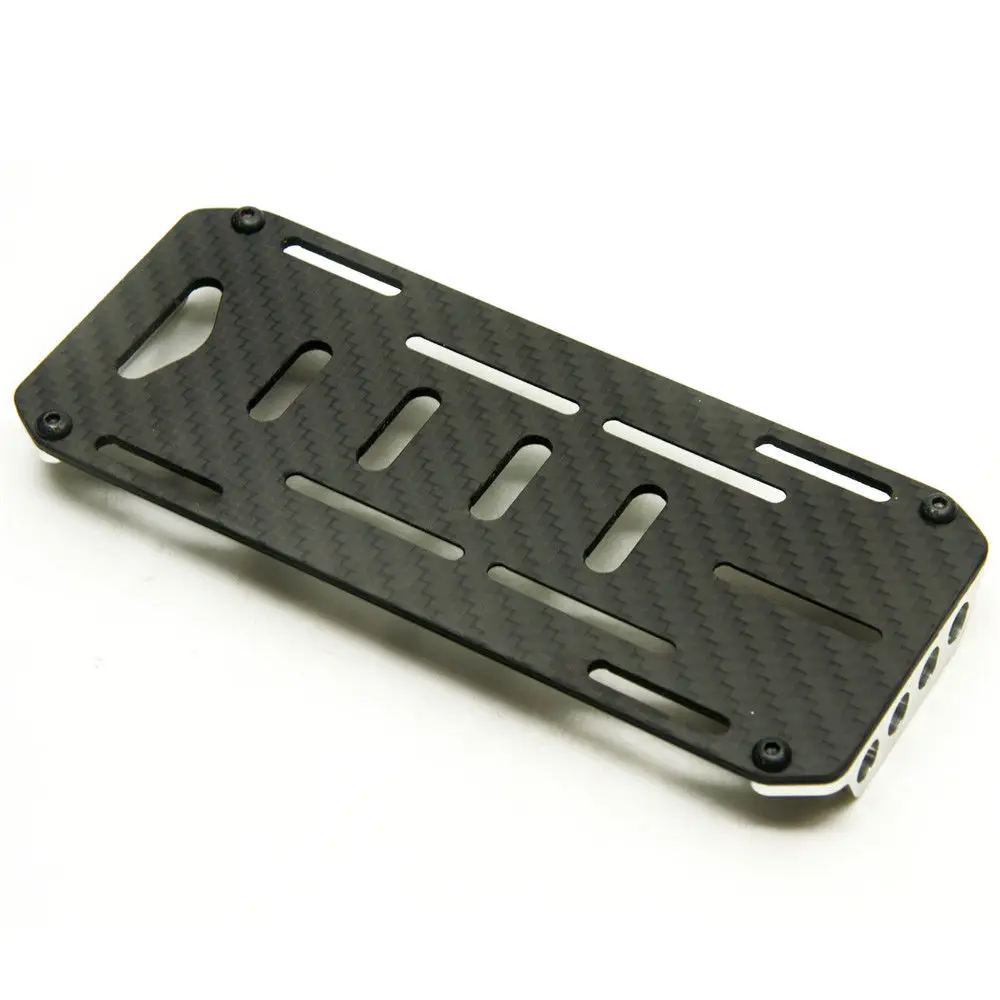 Монтажная пластина из углеродного волокна для аккумулятора 1/10 RC Crawler car Axial