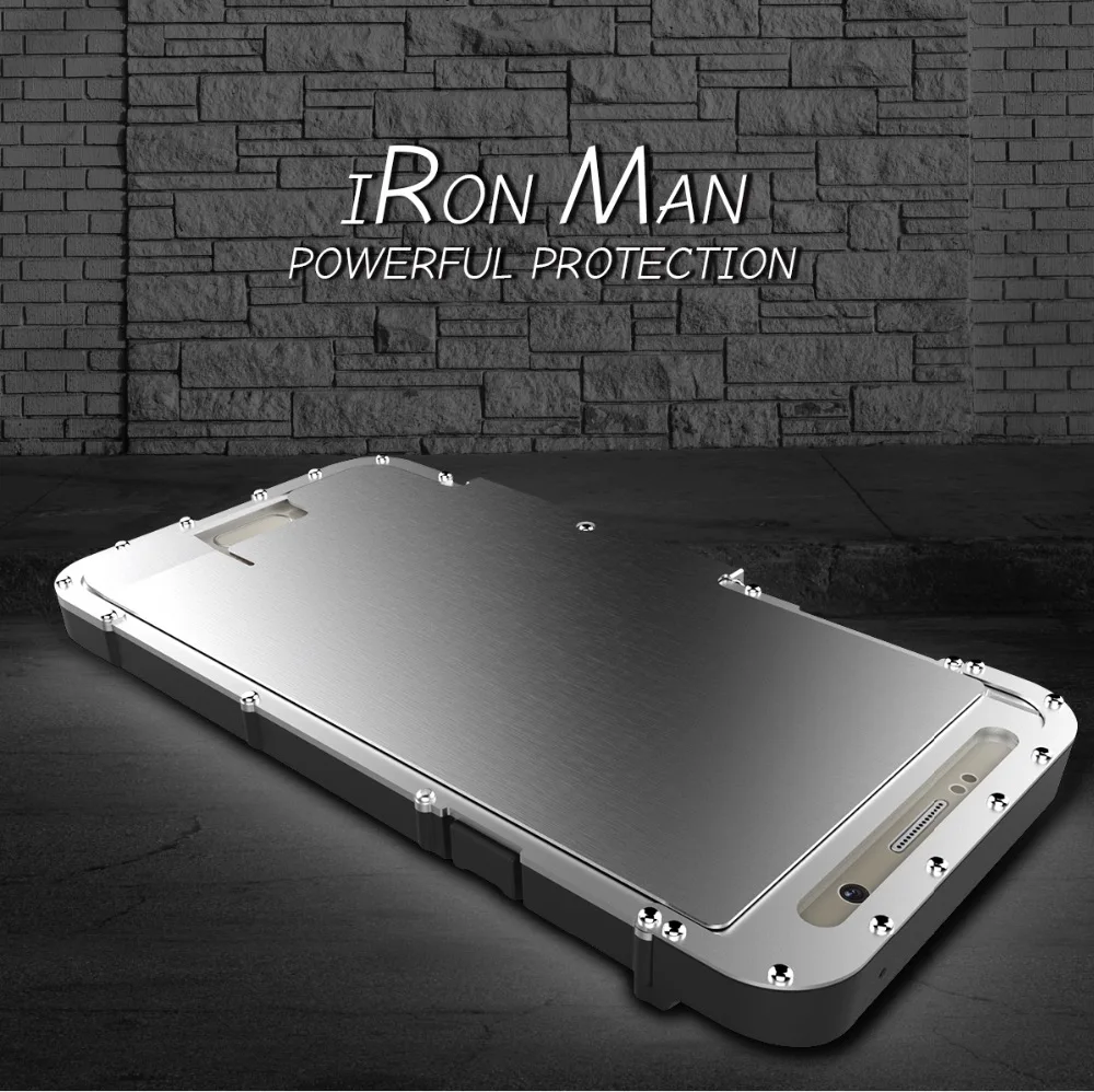 Противоударный Спортивный Чехол из нержавеющей стали для Samsung Galaxy Note 5 Armor King Iron