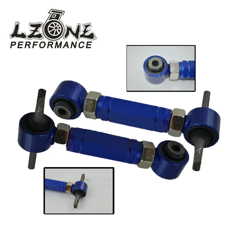 LZONE REAR AD J.C ARM для HONDA CIVIC 92 00 INTEGRA EG ADJUSTABLE CAMBER ARMS KIT JR9802|arm kit|racing honda civicracing |
