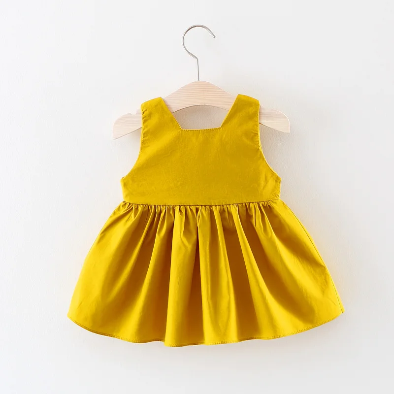 R&ampZ 2018 Summer New Girls Flowers Sleeveless Tank Dress Sling Child Baby Princess | Мать и ребенок