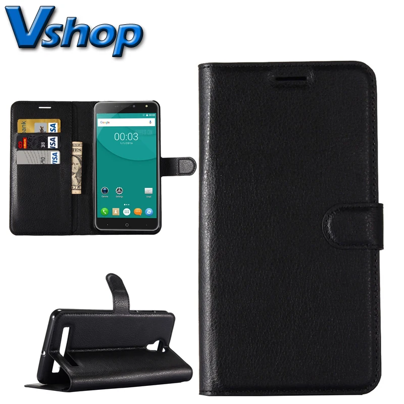 DOOGEE X7 Pro мобильный чехол для телефона с текстурой личи горизонтальный откидной