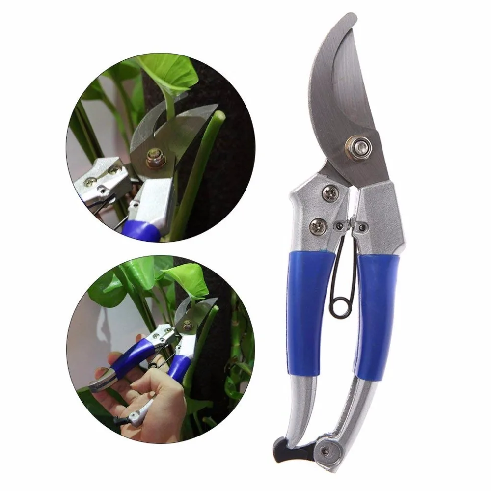High Carbon Steel Pruning Shears 8&quot/200mm Garden Tool Grafting Cutting Pruners Gardening Scissors | Инструменты