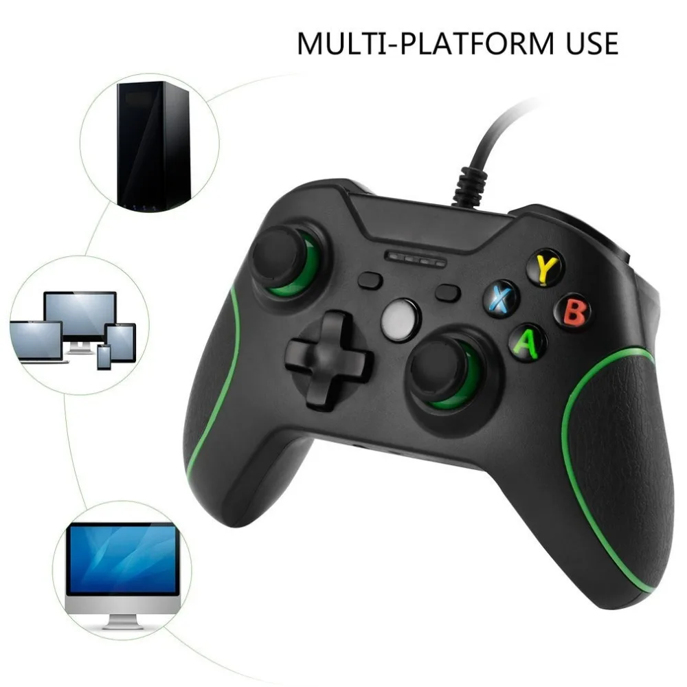 Геймпад для Xbox ONE проводной USB контроллер с двойной вибрацией и эргономичным