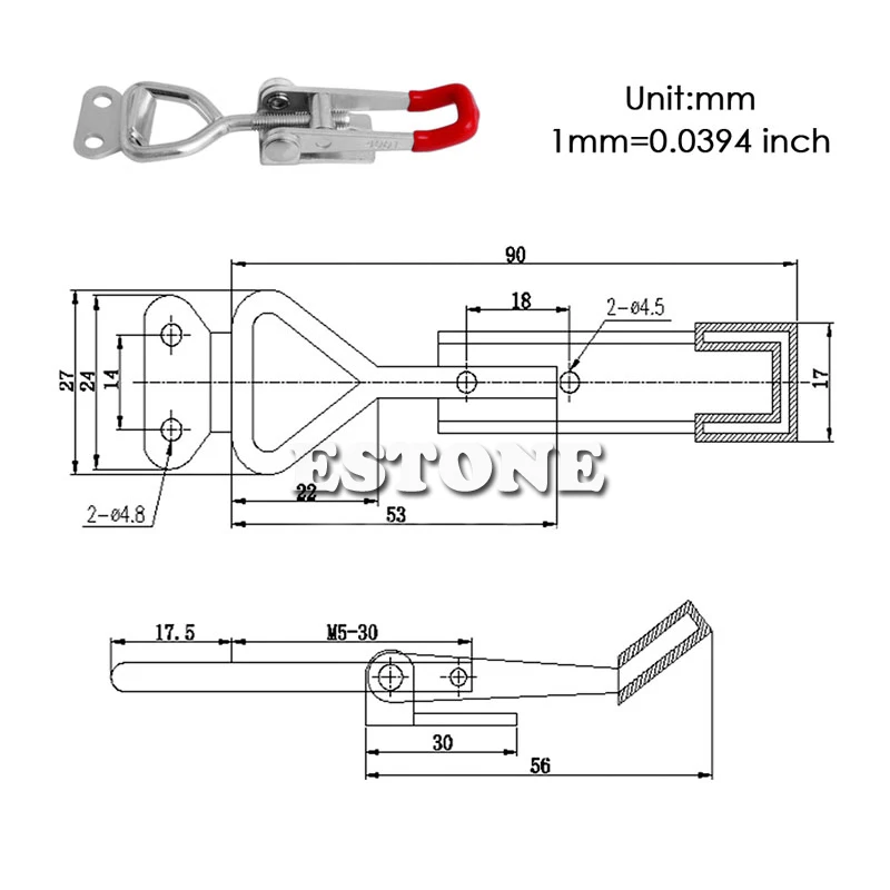 Новинка лидер продаж зажим для быстрого переключения 100 кг 220 фунтов удерживающая