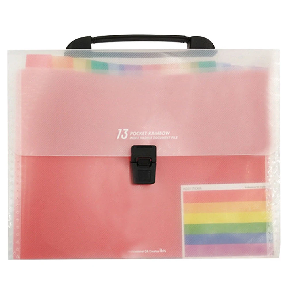 Файл Организатор практические A4 папки для файлов пластик расширение 7/13 карман